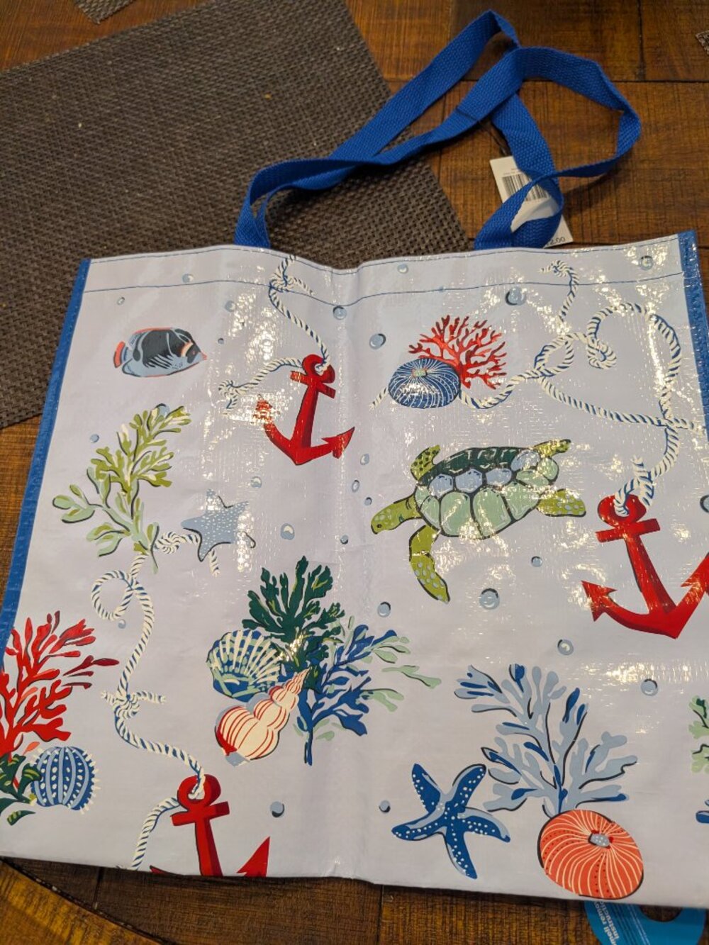 Vera Bradley Market Tote - Anchors Aweigh pattern